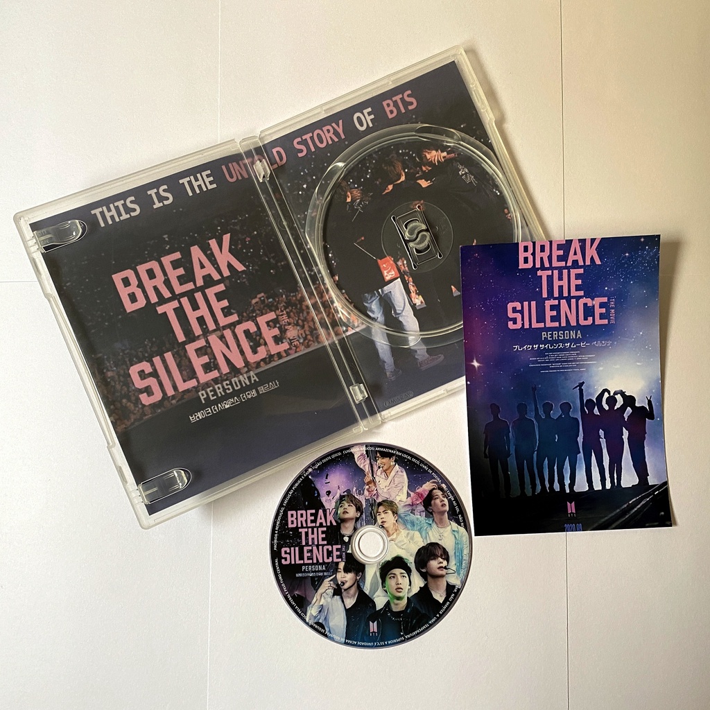 Dvd Bts Break The Silence: The Movie + Dvd Bts Bring The Soul: The