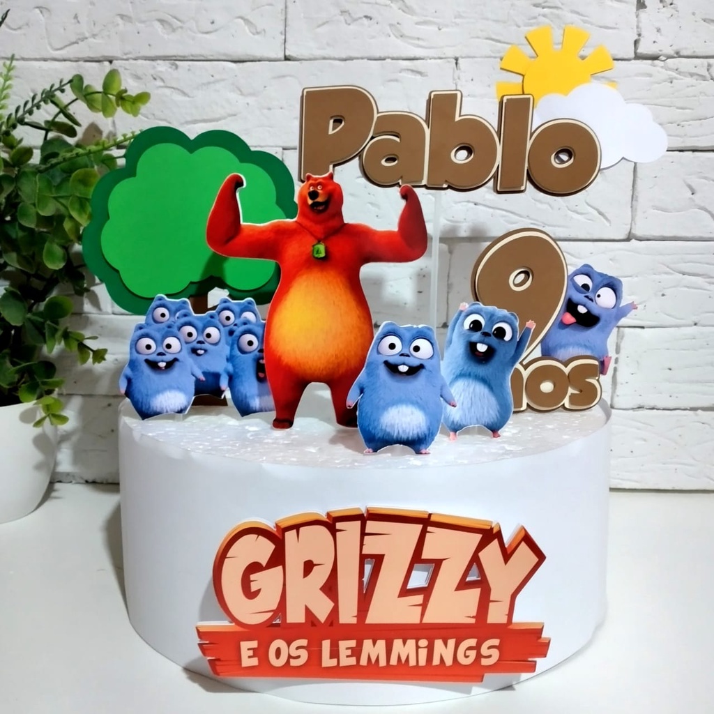 Grizzy & the lemmings ✨💙 . Um desenho - Are Bolos e Doces