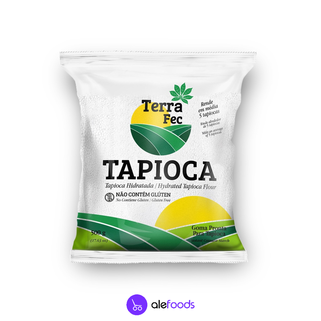 Tapioca Terra Fec - Goma pronta para tapioca 500 g | Shopee Brasil