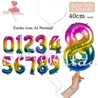 Balão Numero Pequeno na Black Friday 2025 | BuscaProdutos