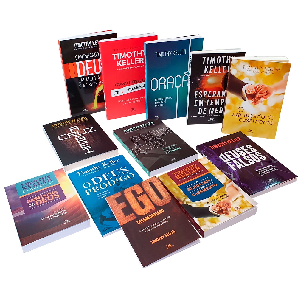 Kit 12 Livros | Coleção Timothy Keller | Shopee Brasil