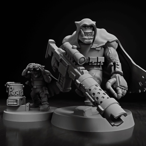 Miniaturas para RPG KILL TEAM Batman And Robin Style ORC espaciais marinheiros martelo de guerra 40k wargames Tabletop Games dungeons and dragons tormenta pathfinder spec ops