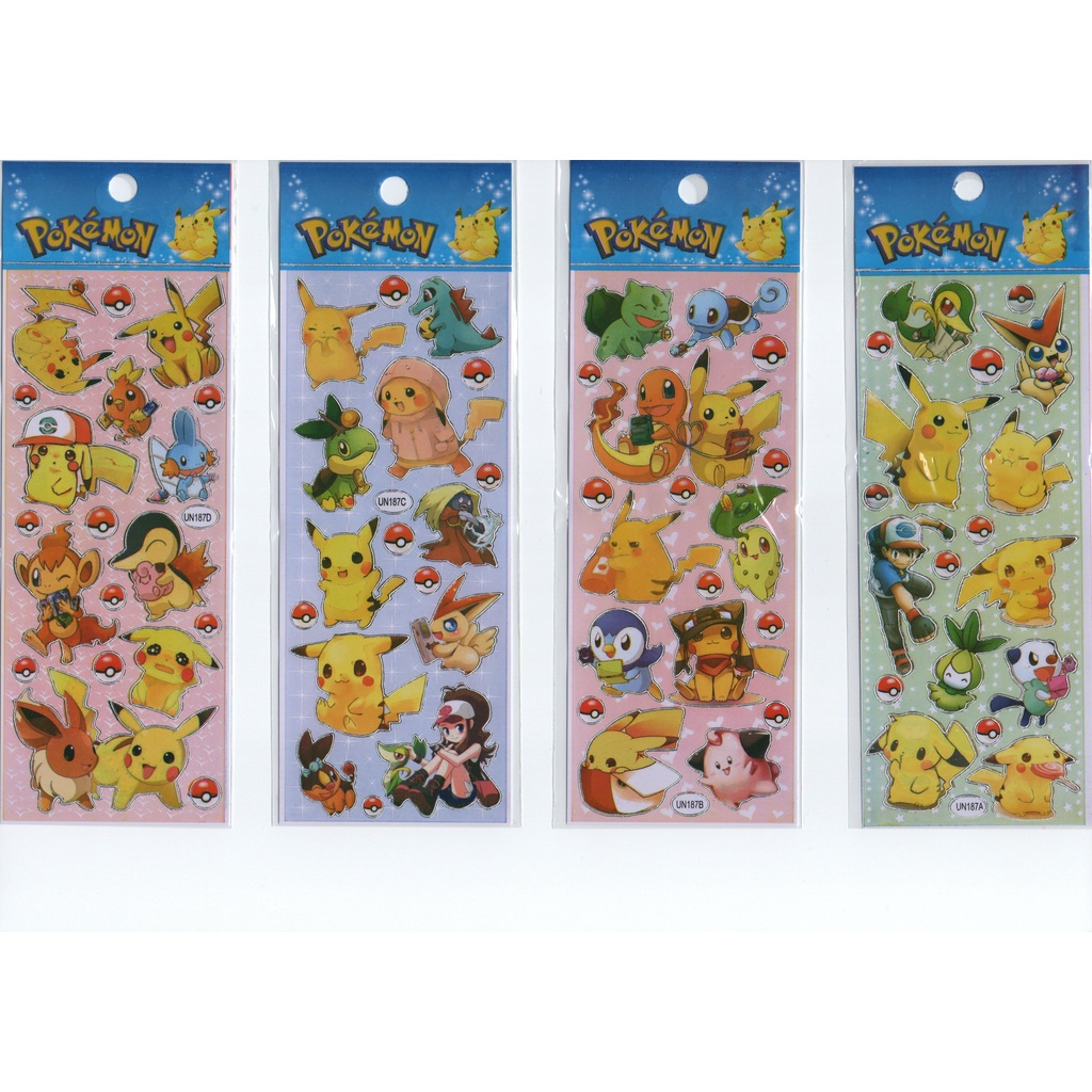 Kit de Adesivos Pokémon roxo gengar espeon cosmog ditto pokebola sticker  chibi fofo 5 unidades