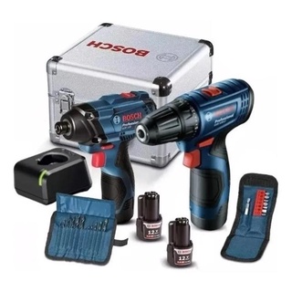 Bosch 1 Chave De Impct Gdr 120-li + 1 Paraf Gsr 120-li