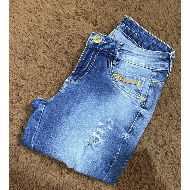 Calça jeans emporio feminina clearance preço