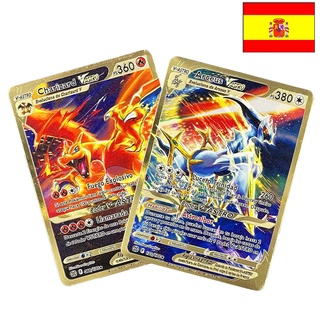 2022 New Portuguese Pokemon Cards Vmax Charizard Pikachu Carte Pokémon Game  Battle Carte Trading Shining Cards - AliExpress