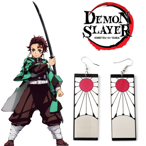 💥 Brincos do Tanjiro: O Símbolo Estiloso de um Herói Lendário em Demon  Slayer! 🌸 - AnimePlex