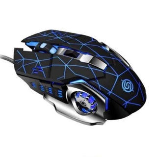 Mouse Q5 Gamer Rgb com fio 3200dpi Macro definição - PRETO