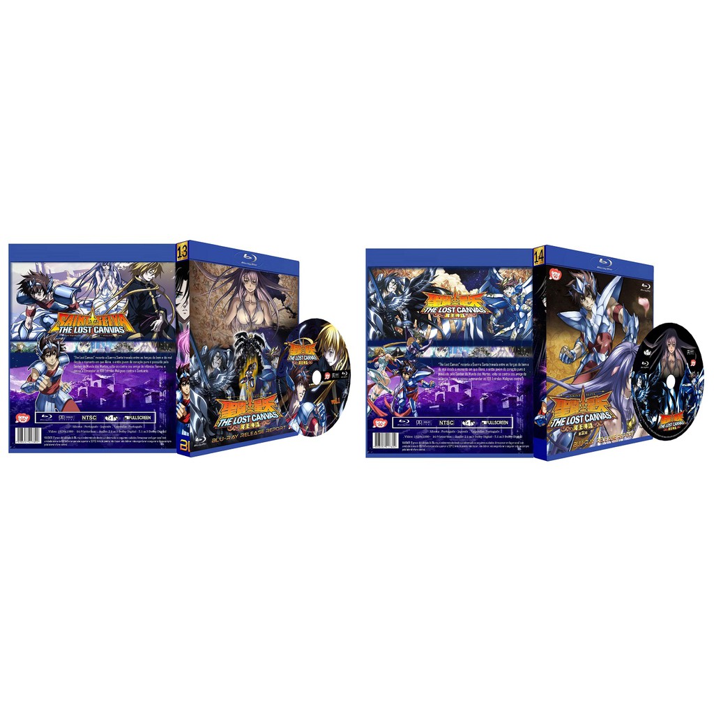 Box Blu-ray Os Cavaleiros do Zodíaco - Edição completa | Shopee Brasil
