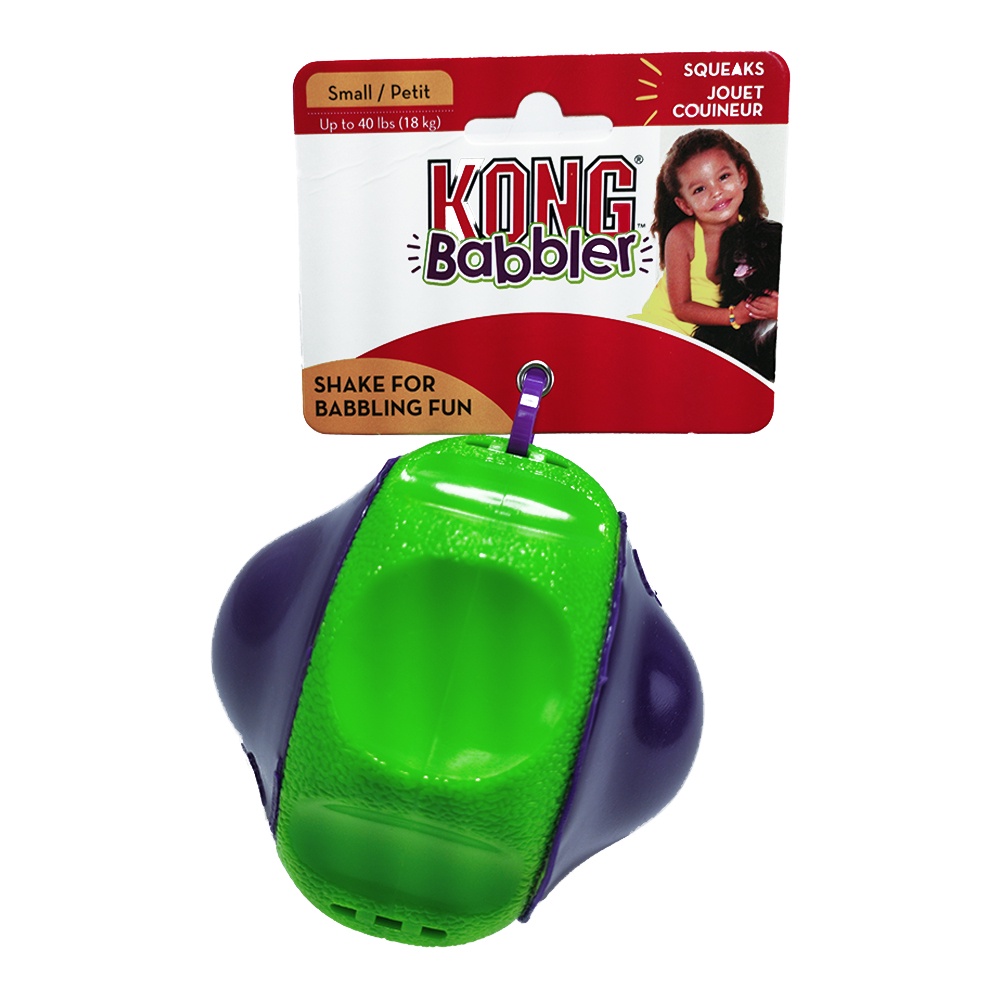 Brinquedo para Cachorro Sonoro Interativo Kong Babbler Pequeno Shopee Brasil