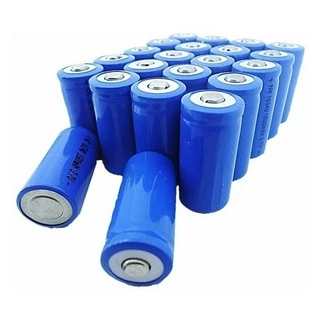 Kit 3 Baterias 16340 Recarregável Li-ion 3.7v 3000mah Excelente Para Lanterna Tática