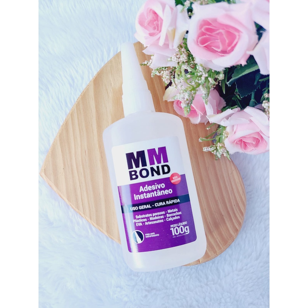 Cola Instantânea Mm Bond 100 Gramas | Shopee Brasil