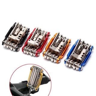 Kit Chave Multiuso Com Chave Extrator Saca Colocar Pino Corrente De Bike Bicicleta Ciclismo R-49