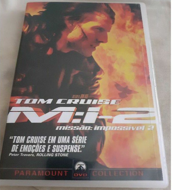 Dvd MissÃo ImpossÍvel 2 Tom Cruise John Woo Acao Original Filme Shopee Brasil 4875