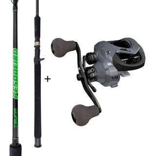 Vara Pesqueiro 2,10mts 2 Partes - Tsuna + Carretilha Direita Pro Tamba em Oferta na Shopee
