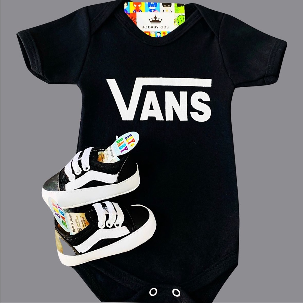 Body Vans + Sapatinho para bebê