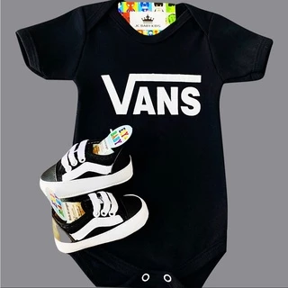 Body Vans + Sapatinho para bebê