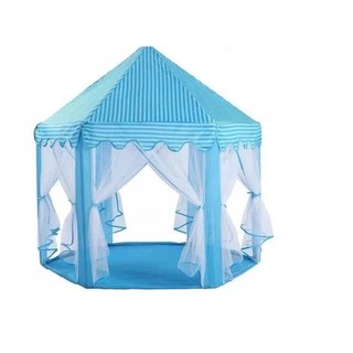 Tenda Castelo Barraca Cabana Infantil Menino Pequeno Principe Azul