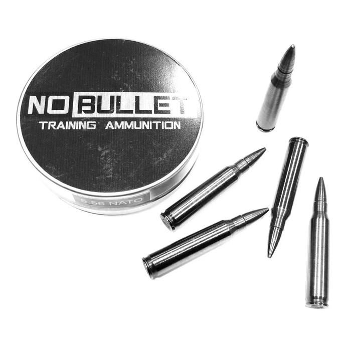 Snap Caps 5.56 NATO / 223 Nobullet P/ Treino Inerte (5 Unid