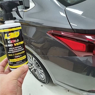 Cera Automotiva Cristalizadora Nano Vitri L3D 450ml - Brilho Intenso - Facilidade Na Aplicação em Oferta na Shopee