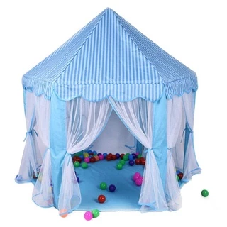 Tenda Cabana Castelo Infantil Princesas azul Linda +pronta entregas+cor azul