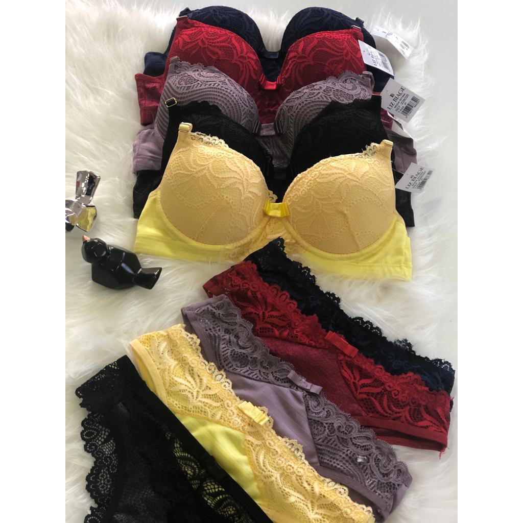 Kit Atacado Com 10 Conjunto De Lingerie - Moda Intima - Calcinha + Sutia - Revenda - Oferta