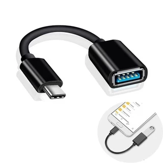 Cabo Adaptador Tipo C Otg Pendrive Para Celular E Tablet