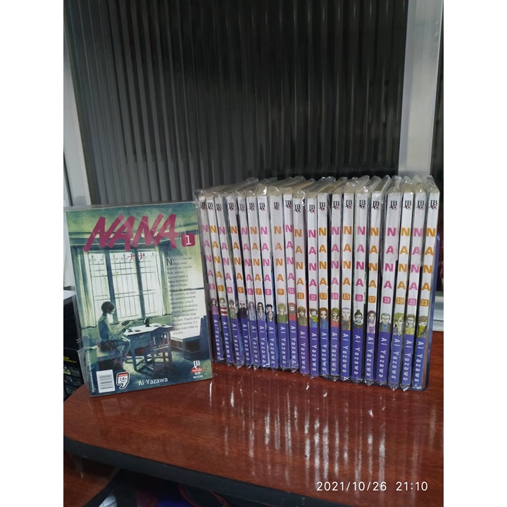 Nana mangá coleção completa 21 volumes