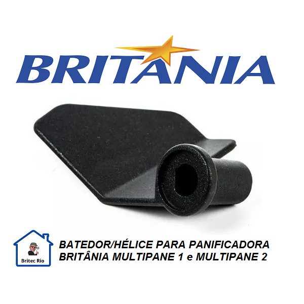 BATEDOR/HÉLICE PARA PANIFICADORA BRITÂNIA MULTIPANE 1 e MULTIPANE 2 ORIGINAL