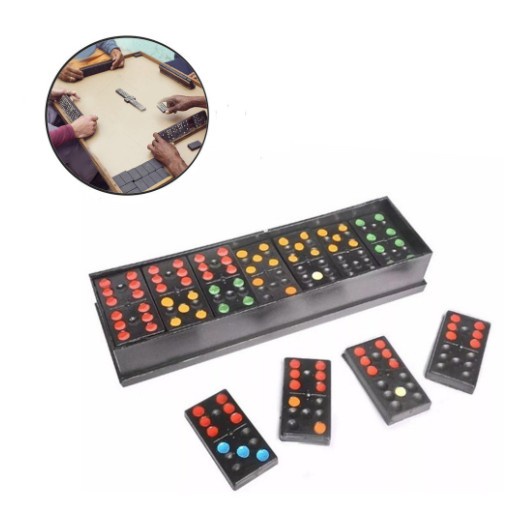 Play Ok Domino Nao E De Resina Domino Com 28 Pecas Genial Família