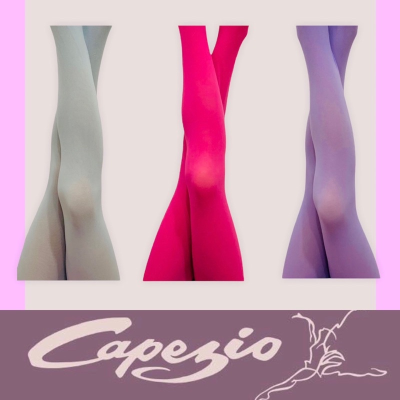 Meia calça inteira colorida para balé / ballet - Fio 40 - Capezio -  Tamanhos PP / P / M / G