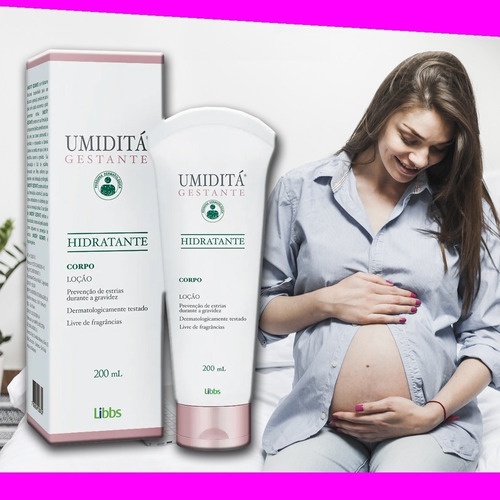 Loção Hidratante Corporal Umidita Gestante 200ml | Shopee Brasil