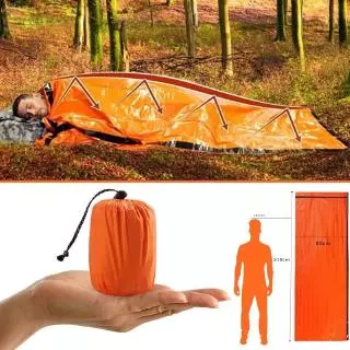 Saco De Dormir Portátil De Emergência À Prova D