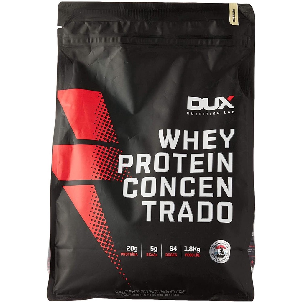 Whey Protein Dux Concentrado – 1,8kg – DUX Nutrition