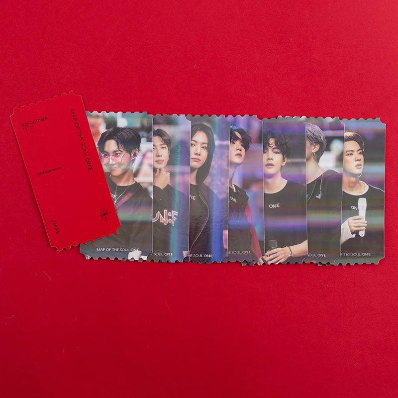 Cartão De Coleção Com DVD E Concercro Em Linha Kpop BTS MOTS On