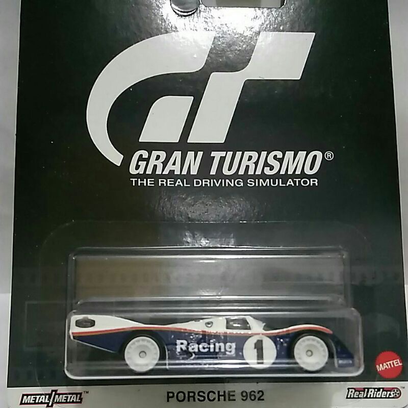 Hot Wheels Porsche 962 – Race Day 4/5, Weiß – Die-Cast Modellauto Zum Sammeln