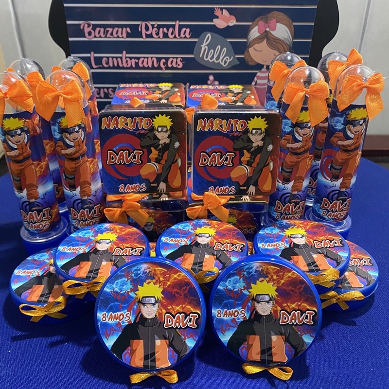 Kit Festa Naruto para Imprimir Grátis em Casa