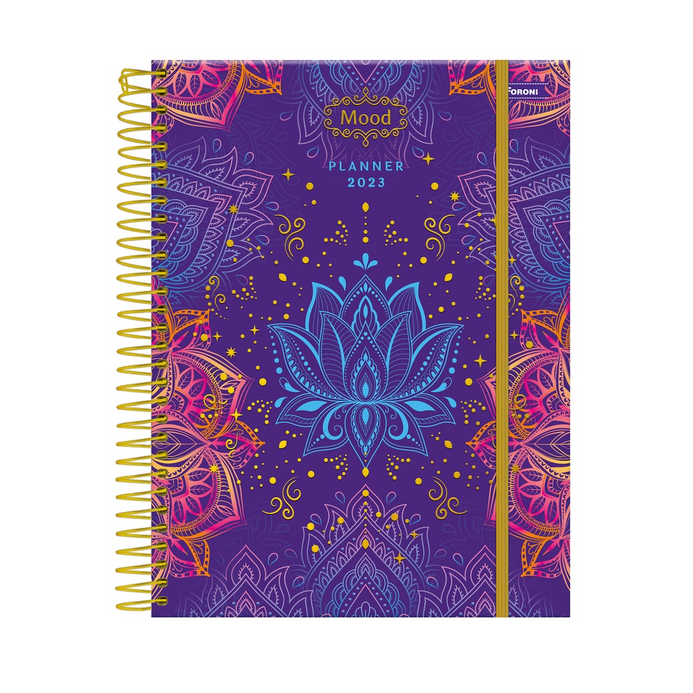 Planner Espiral 2023 Foroni Mood 17,7x24cm Shopee Brasil