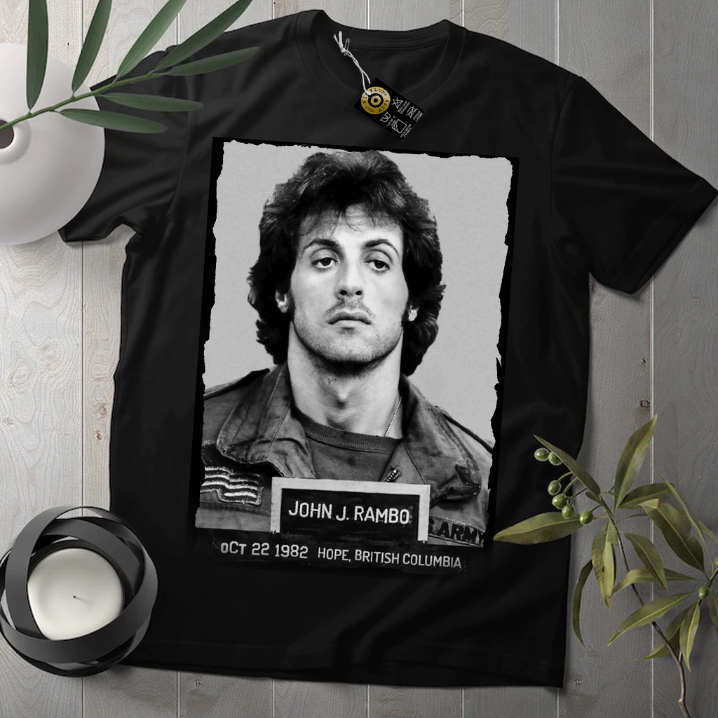 Camiseta John Rambo - Sylvester Stallone