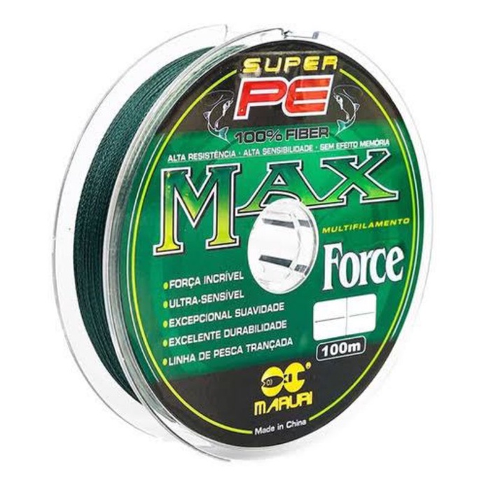 Linha Multifilamento 0.30 Max Force Super Pe | Shopee Brasil