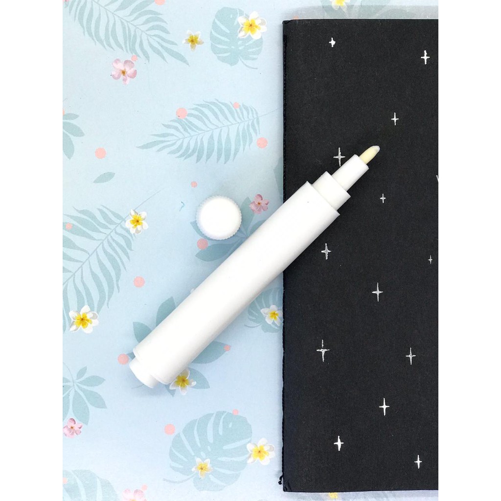 Caneta Branca De Giz Liquido