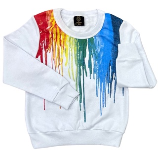 Blusa Moletom Branca para Meninos Infantil