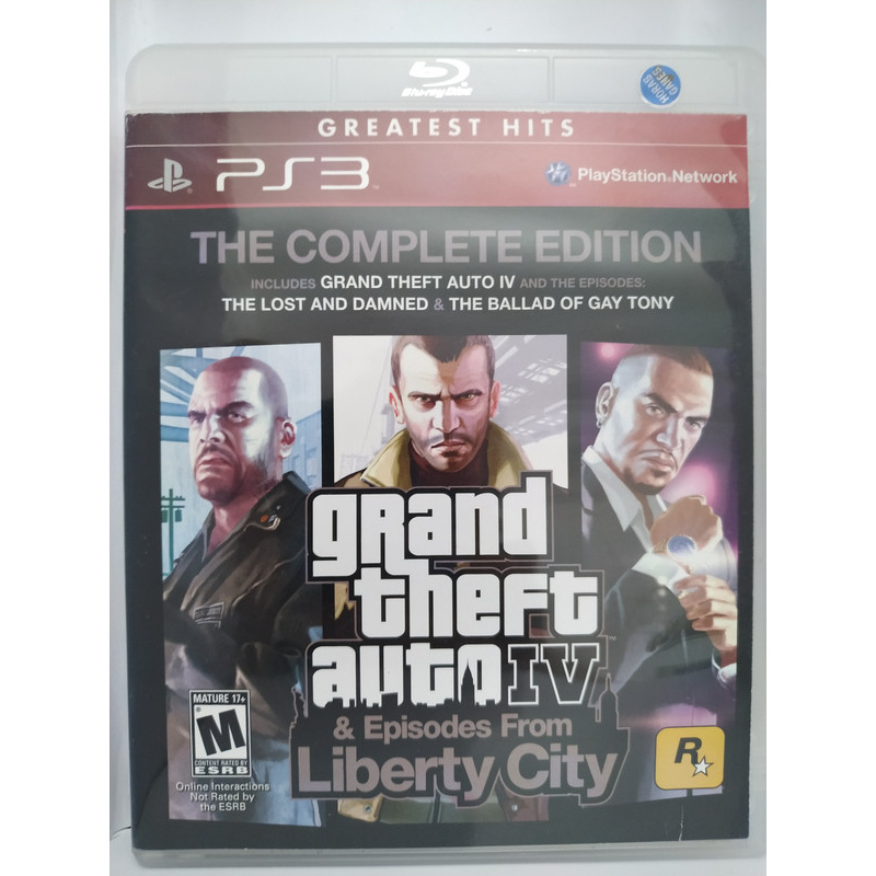 Ps3 - Gta 4 Grand Theft Auto IV The Complete Edition - Seminovo