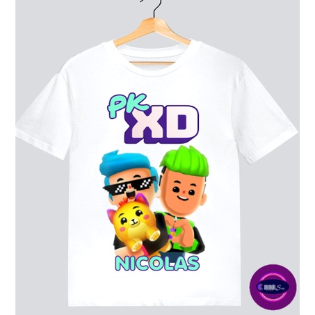 Camiseta Infantil PKXD AVATAR MOD 1