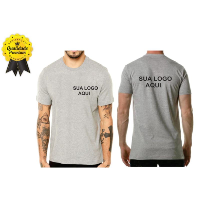 CAMISETA UNIFORME PERSONALIZADA PARA EMPRESA COR MESCLA