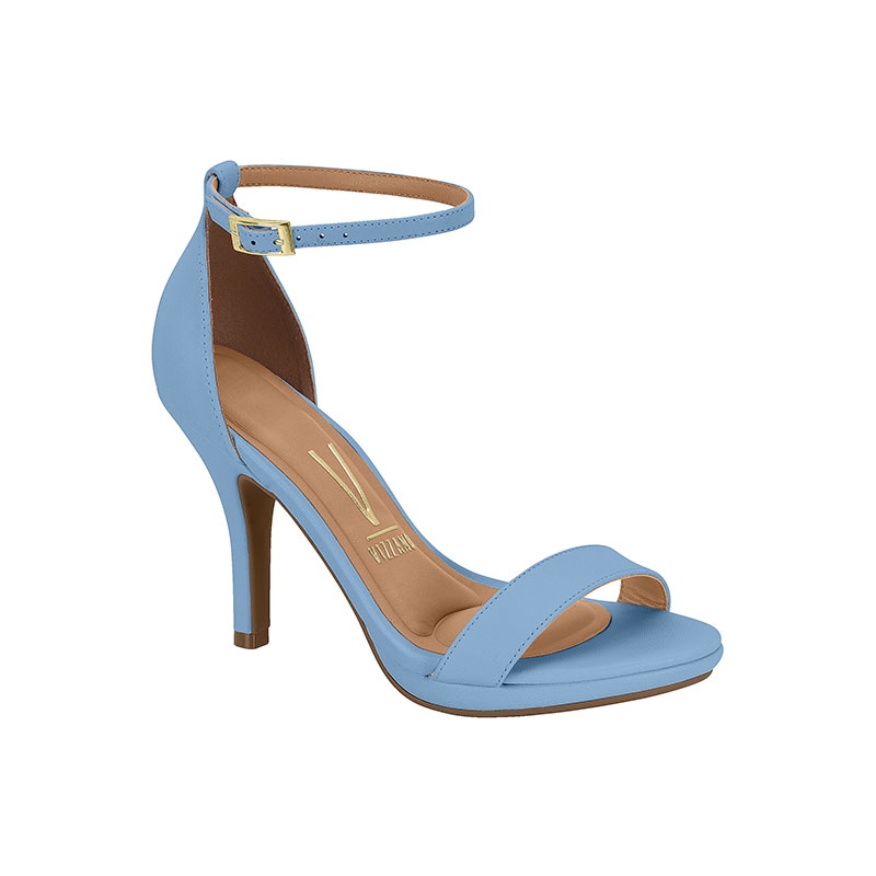 Vizzano Azul SandÃ¡lia Slide Vizzano Rasteira Slide Vizzano