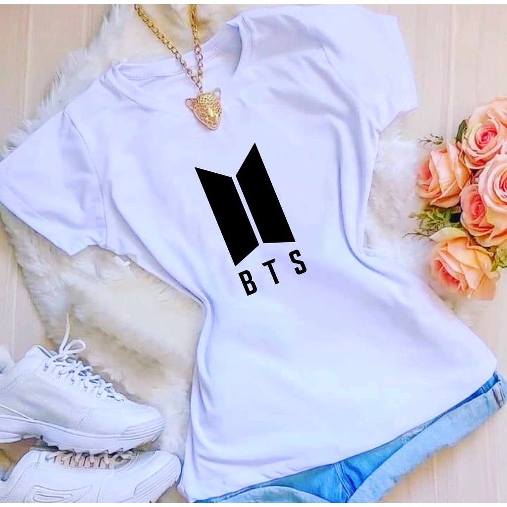 Blusa feminina cheap do bts