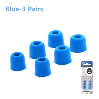 3 Pares (6 Peças/Conjunto) Dicas De Espuma De Memória KZ Isolamento De Ruído Almofadas De Ouvido Confortáveis Para ZSX ZS10 Pro ZST ZSN
