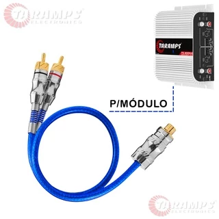 Cabo Y 1F2M 1 Fêmea 2 Machos RCA Som Automotivo Blindado Dupla Blindagem - Taramps em Oferta na Shopee
