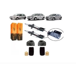 Par Amortecedor Dianteiro Cofap Kit Batente Palio 2003 2004